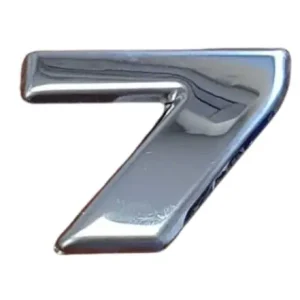 Scaniához inox típusjel 7-es számjegy kicsi Legkelendőbb