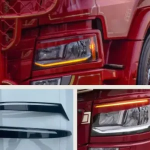 Utolsó esély Scania S / R széria fényszóró maszk / szemöldök párban