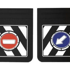 Azonnal elérhető Sárfogó gumi csíkos 45x40 cm UNI pár