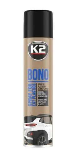 Kihagyhatatlan ajánlat K2 BONO kültéri műanyag tisztító / felújító spray 300ml