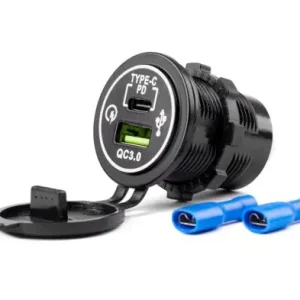 Nézd meg most Dupla USB / USB-C gyorstöltő aljzat vízálló, süllyeszthető