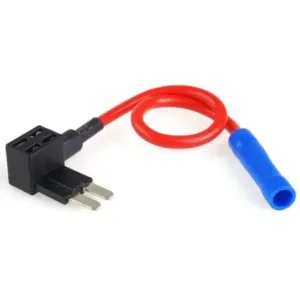 Mikro magas késes biztosíték tartó leágazással Akciós ár