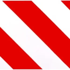 Biztonságos fizetés Túlnyúló rakomány matrica 40x30cm JOBB