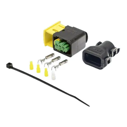 Nézd meg most Mecedes / Volvo csatlakozó 3 pol. kihúzható rögzítővel / 1,5 mm