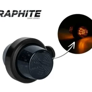 Akciós ár FÜST búrás amerikai helyzetjelző 12/24V rövid ledes SÁRGA/SÁRGA