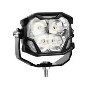 Formatervezett 4 CREE LED-es MINI munkalámpa 12/24V SZÚRÓ fénnyel Prémium