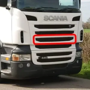 Scania R / P / G 2010-2016 felső hűtőrács alsó betét, V8 Biztonságos vásárlás