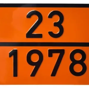 ADR tábla számozott 23/1978 propán Exkluzív ajánlat