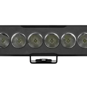 Fekete 6 LED-es hosszú munkalámpa SZÚRÓ fény Bestseller