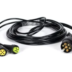 Alacsony ár Komplett utánfutó kábel szett 7p 7,5m 12V