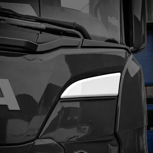 Azonnali szállítás Scania R 2017-től kiegészítő fényszóró takaró fedél PÁRBAN