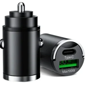 Gyors kiszállítás Szivargyújtós dupla USB töltő EXTRA TELJESÍTMÉNNYEL 12/24V 100W