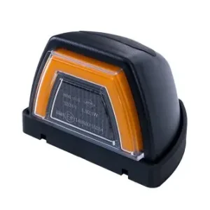 Akció Trapéz LED helyzetjelző lámpa tetőre 12/24V Sárga