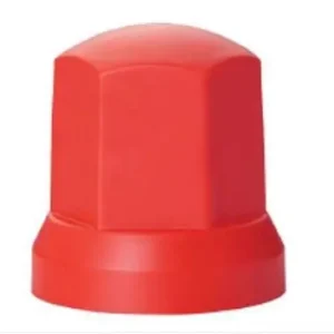Csavarkupak műanyag piros 32mm Különleges ajánlat
