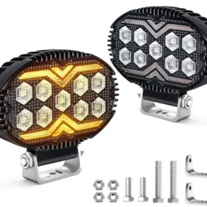 Ovális "SPIDER" LED munkalámpa Párban Olcsóbb