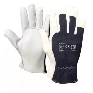 Vajbőr munkáskesztyű szellőző kézfejjel 9-es Biztonságos fizetés