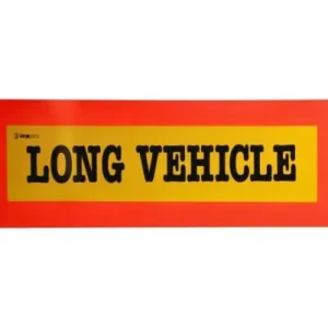 Szabvány méretű LONG VEHICLE tábla 56x20 cm Kihagyhatatlan ajánlat