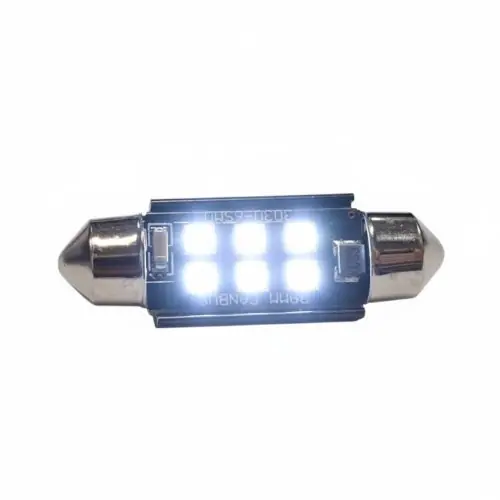Azonnal elérhető LED izzó 24V szofita 6 SMD LED 36mm fehér CANBUS