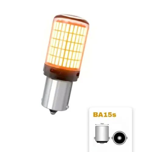 Kihagyhatatlan ajánlat LED izzó 24V BA15s 21W sárga CANBUS extra