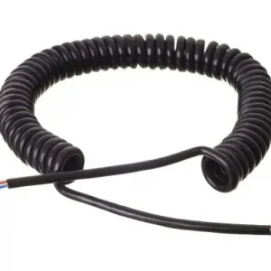 2 pólusú elektromos spirálkábel 8m Újdonság