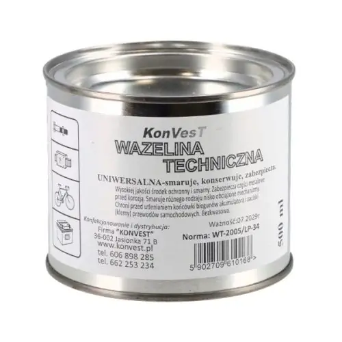 Műszaki vazelin 500ml Biztonságos fizetés