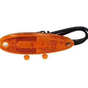 Csepp alakú LED helyzetjelző sárga 12/24V Korlátozott ajánlat