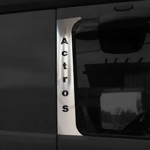 Olcsó Mercedes Actros MP2 / MP3 inox ajtódísz párban