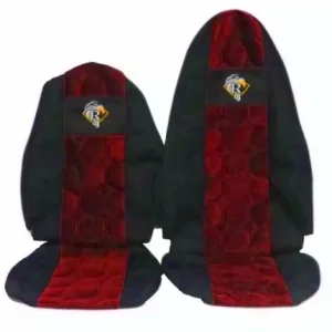 Méretpontos Renault üléshuzat Premium / Midlum Vegyes ülés Piros Alacsony ár