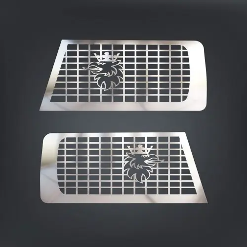 Scania S / R inox fényszóró dísz Akció