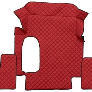 Bőr teljes padló borítás Man TGA nagy fülke (piros) Expressz szállítás