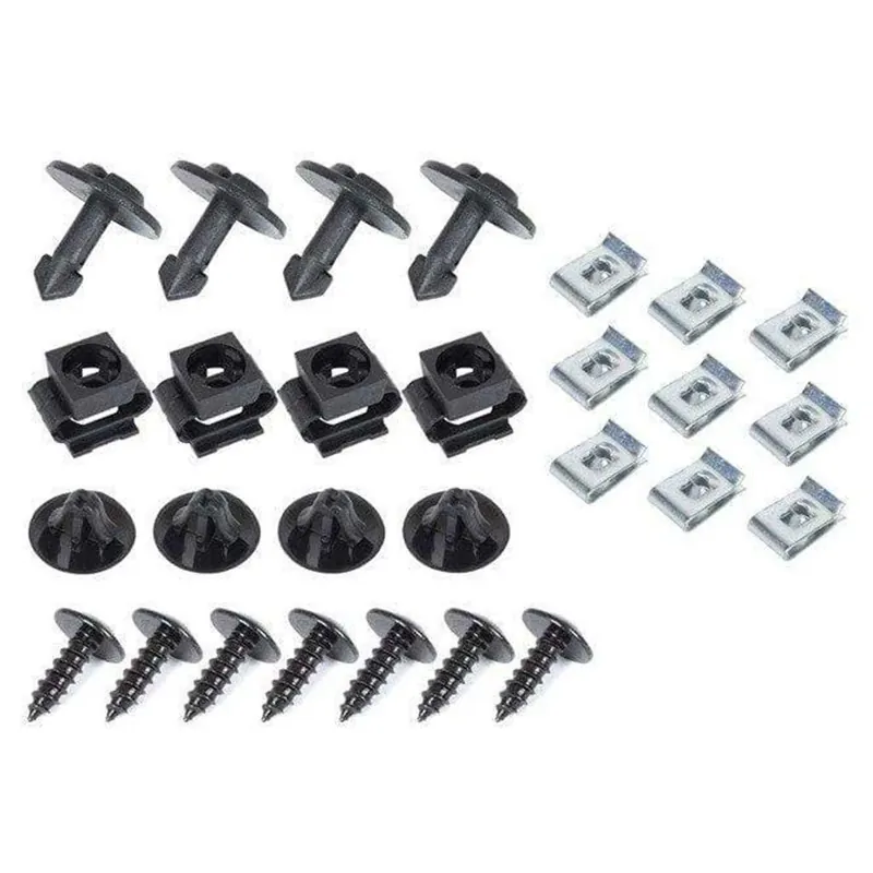 VW Passat B5 FL / Avant motorburkolat rögzítő szett 28 db-os Árengedmény