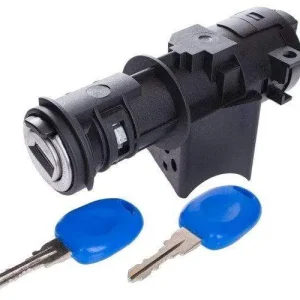 Fiat Bravo gyújtáskapcsoló 2 db kulccsal, széles pin Ne maradj le