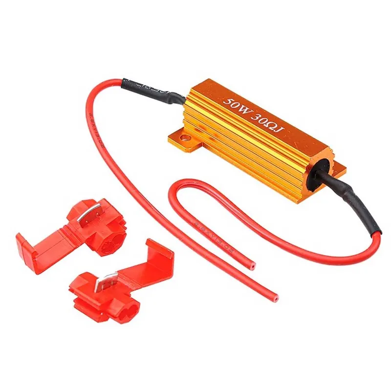 Alacsony ár CANBUS LED ellenállás 50W 30 Ohm