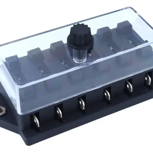 Árengedmény Kerámia biztosítékdoboz, 6 aljzat