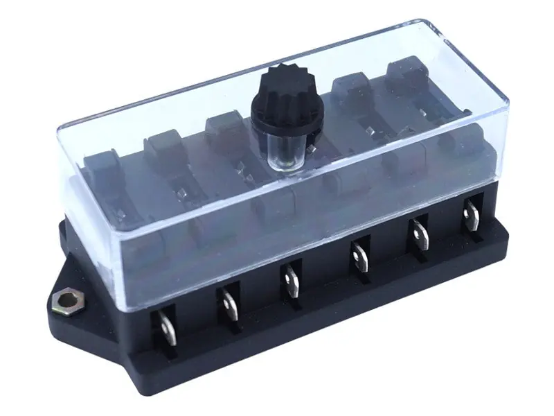 Árengedmény Kerámia biztosítékdoboz, 6 aljzat