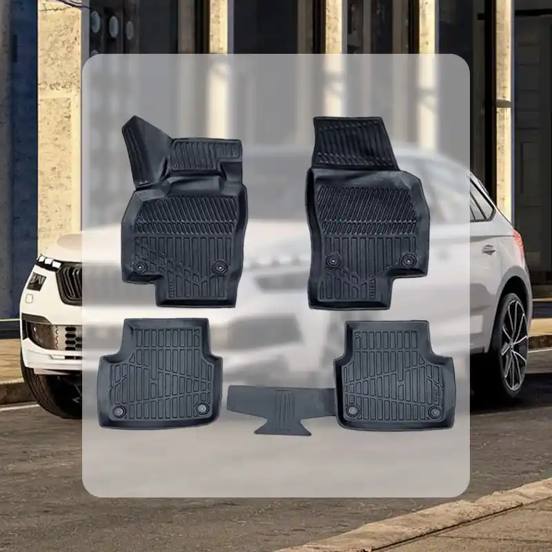 Szezonális akció Autó gumiszőnyeg Škoda Kamiq 2019-