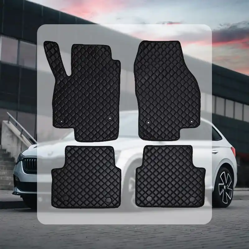 Bőr autószőnyegek Škoda Scala 2019- Olcsóbb