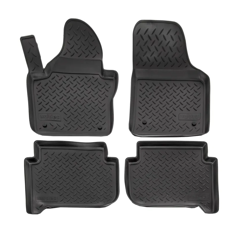 Autó gumiszőnyeg Volkswagen Touran 2003-2015 4 drb. Biztonságos fizetés