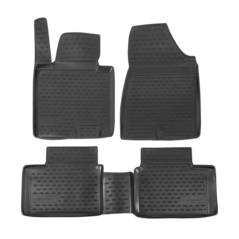 Biztonságos fizetés Autó gumiszőnyeg Kia Cee'D2012-2018, 4drb.