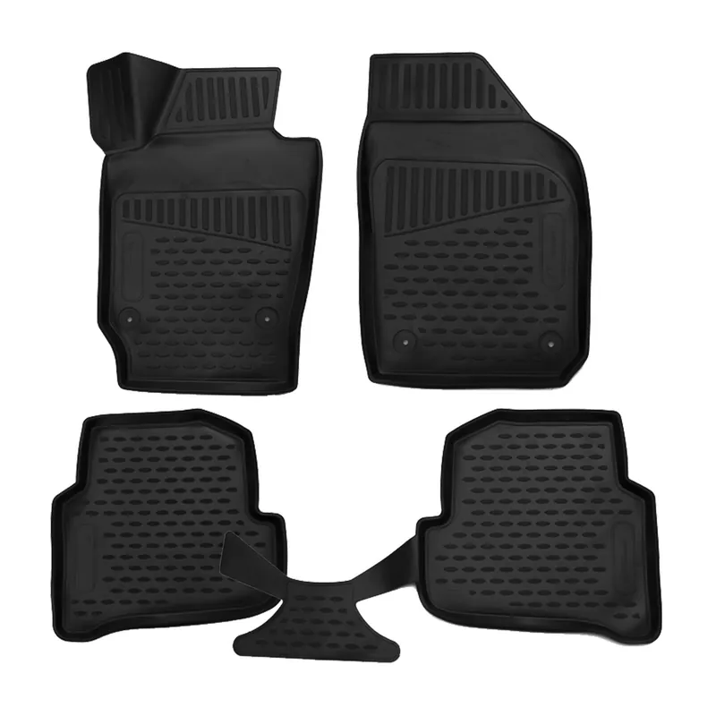 Legjobb ár Autó gumiszőnyeg Škoda Fabia III 2015-up 4drb. magas