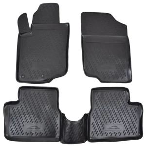 Autó gumiszőnyeg Peugeot 207 2006-20124drb. magas Gyors kiszállítás