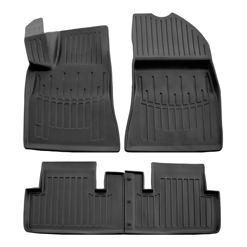 Autó gumiszőnyeg 3D Premium Tesla Model 3 2017-up 4pcs Biztonságos fizetés