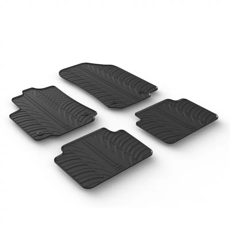 Biztonságos fizetés Autó gumiszőnyeg Citroen C3 Aircross 2017-