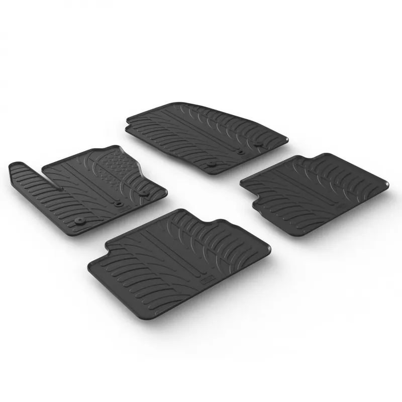 Autó gumiszőnyeg Ford C-Max 2012-2019 (kerek rögzítés) Szuper ajánlat