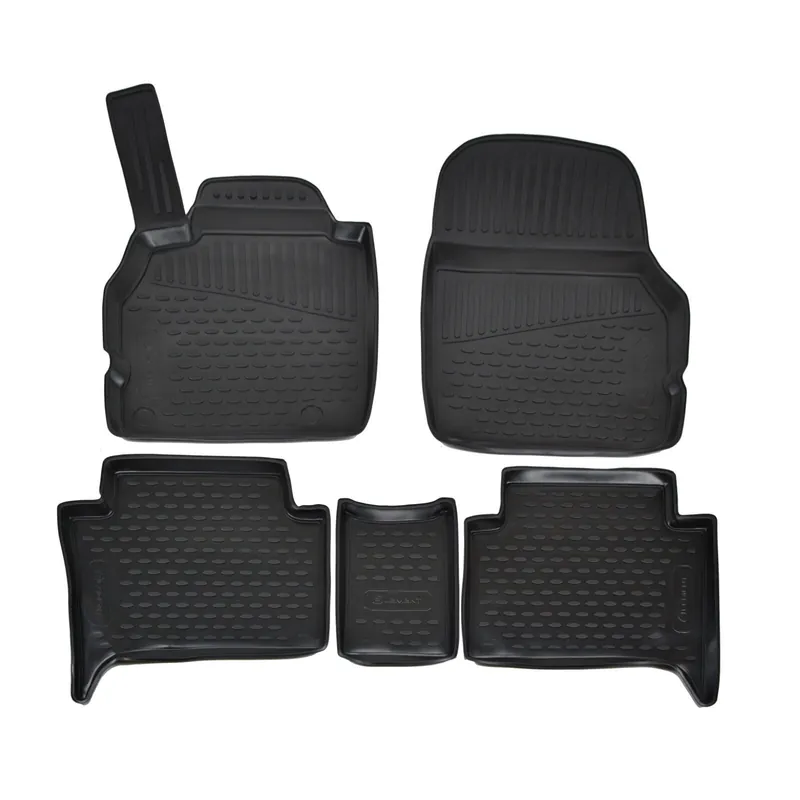 Expressz szállítás Autó gumiszőnyeg Renault Scenic II 2003-20105 drb. magas