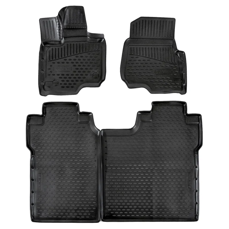 Nézd meg most Autó gumiszőnyeg Ford F150, 2015-2017, Supercrew USA 4drb. magas