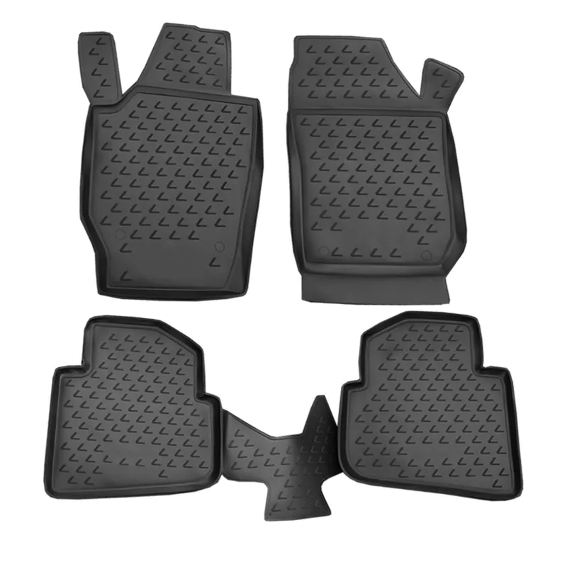 Kihagyhatatlan ajánlat Autó gumiszőnyeg Škoda Roomster 2006-2015 4drb. magas