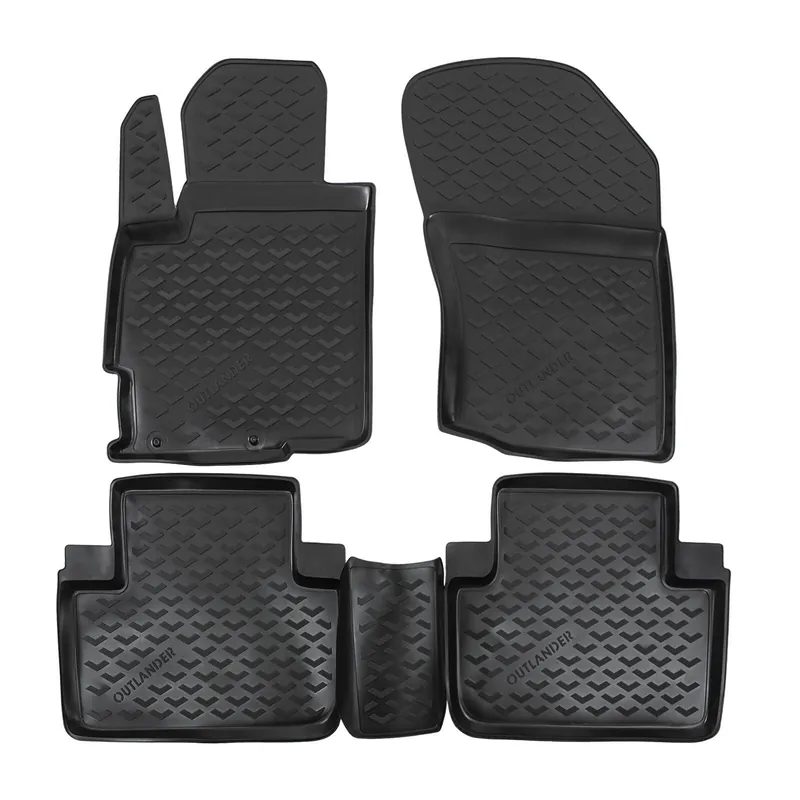 Alacsony ár Autó gumiszőnyeg Mitsubishi Outlander2013-2021 4drb. magas