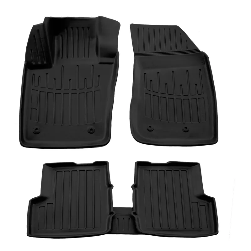 Akciós ár Autó gumiszőnyeg 3D Premium FIAT 500X 2014-up5pcs