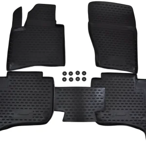 Autó gumiszőnyeg Porsche Cayenne 2010-up magas Gyors szállítás